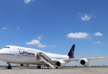 Lufthansa shows off in Johannesburg Lufthansa