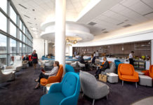 Air France revamps Washington lounge Washington Lounge