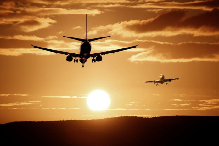 pexels-pixabay-47044 airplanes in the sky