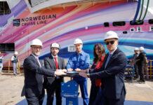 NORWEGIAN CRUISE LINE® MARKS MAJOR CONSTRUCTION MILESTONE WITH THE FLOAT OUT OF NORWEGIAN AURA™