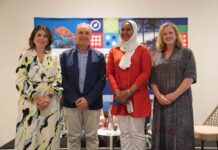 Zanzibar makes its case for international meetings as Essence of Africa opens Virginia Messina Group CEO ATTA®, Gianni Mannai GM Diamonds, Rahma Sanya Marketing Director Zanzibar Commission for Tourism, Jacqui Reynolds Essence of Africa.jpg